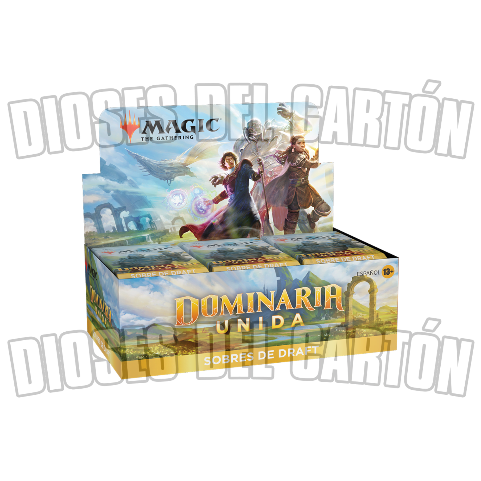 Magic: The Gathering – Caja De 36 Sobres De Draft Marcha De Las Máquinas (Versión En Español) – Cartas Legendarias Y Batallas Del Multiverso